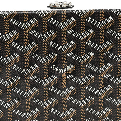 Goyard Goyardine Minaudiere Trunk Bag Black 8 of 10