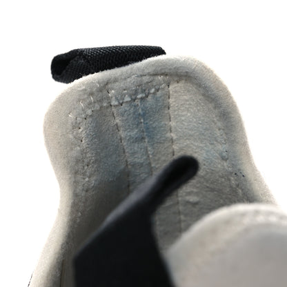 Chanel Velvet Calfskin Mixed Fibers CC Sneakers 36 Ivory Black 11 of 16