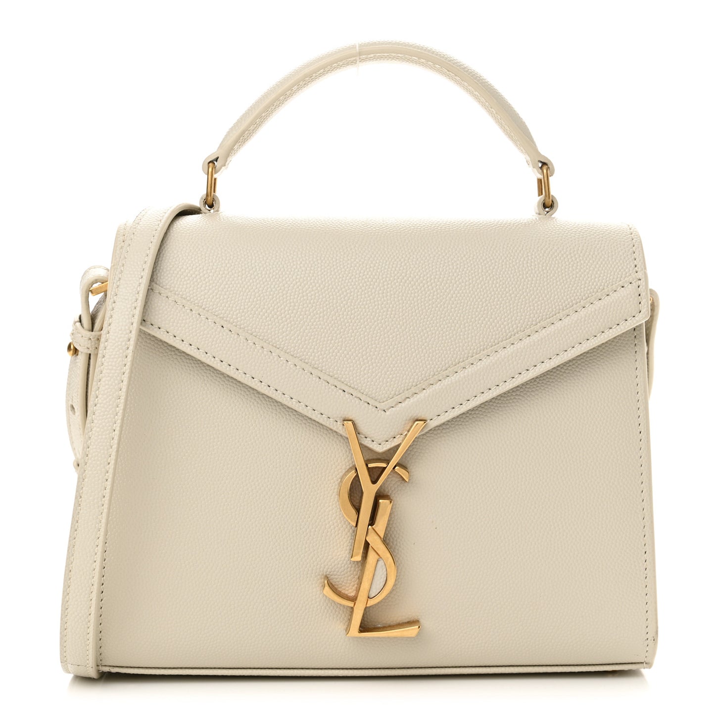 Grain de Poudre Mini Classic Monogram Cassandra Top Handle Vintage White