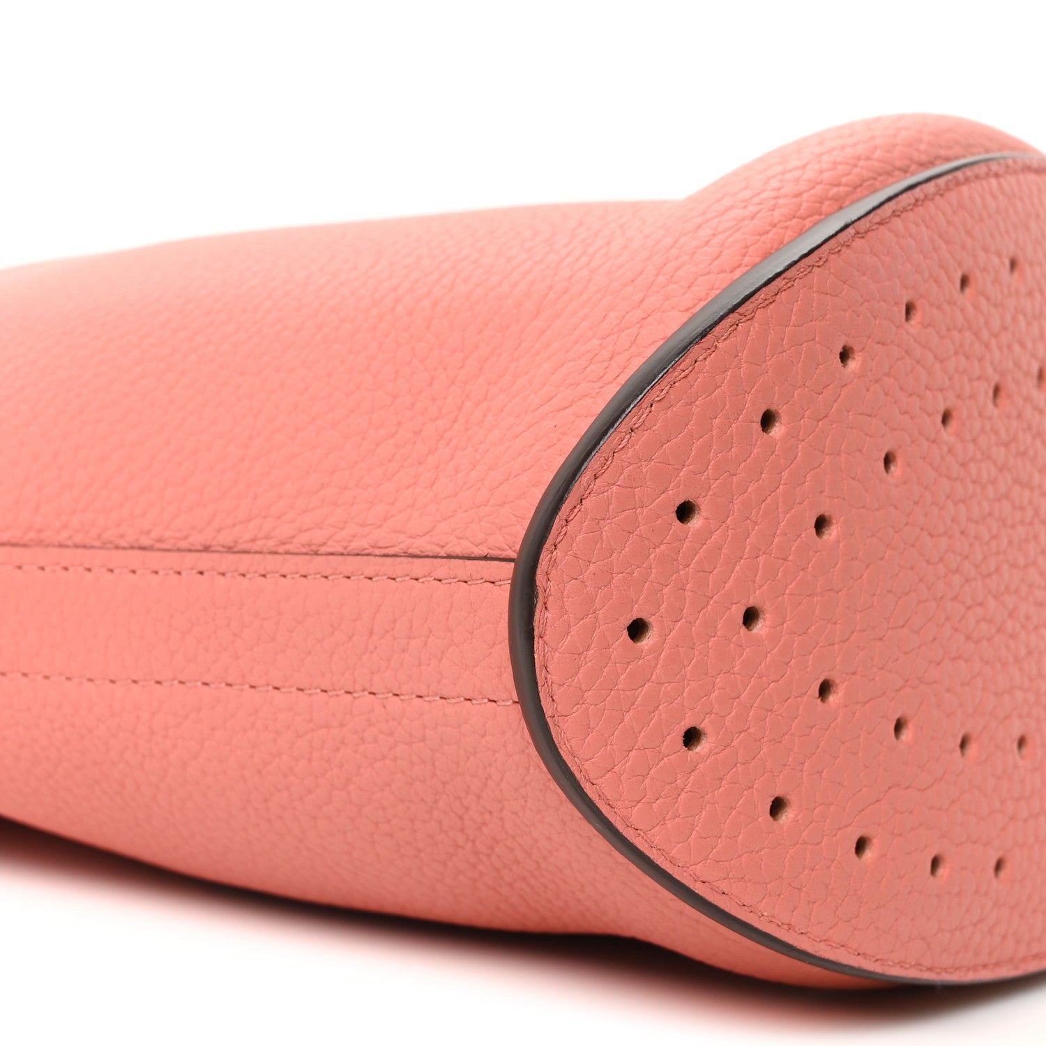 Delvaux Taurillon Mini Pin Daily Surpique Bucket Pink 8 of 9