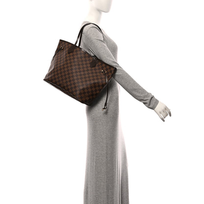Louis Vuitton Damier Ebene Neverfull MM 2 of 10