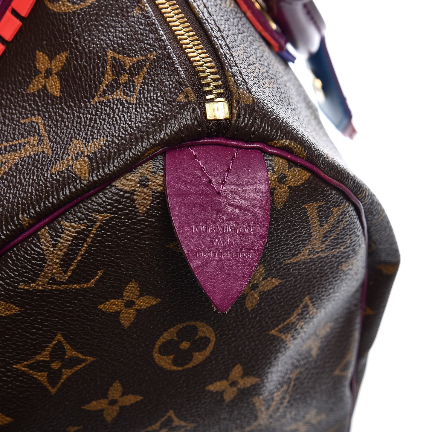 Monogram Totem Speedy 30 Magenta