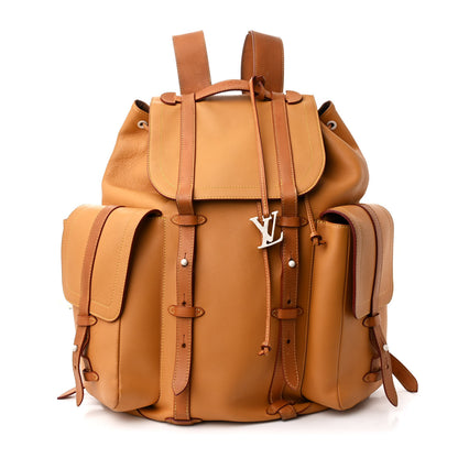 Louis Vuitton Cuir Origine Christopher Backpack GM Brown 1 of 11