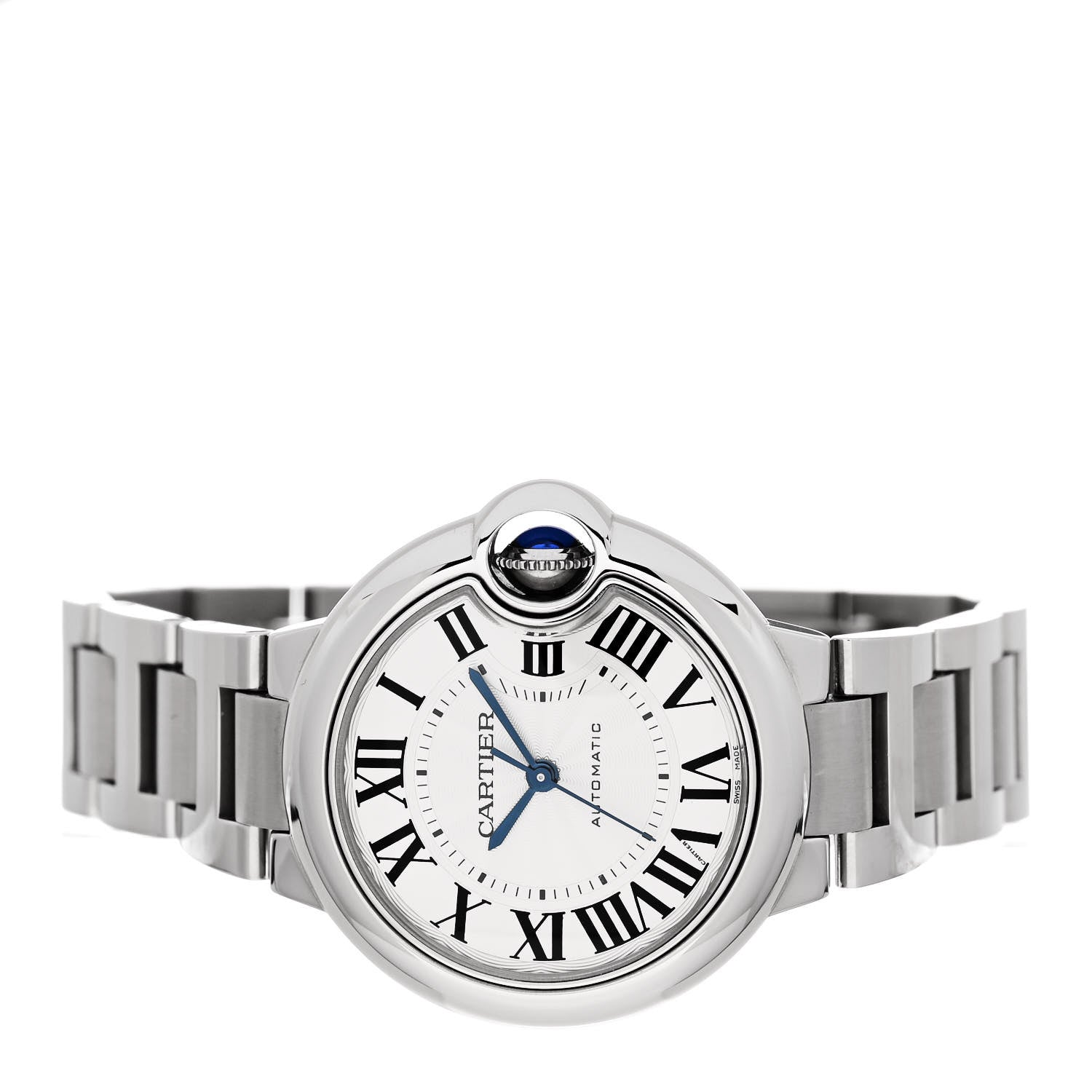 Cartier Stainless Steel 33mm Ballon Bleu De Cartier Automatic Watch 2 of 5