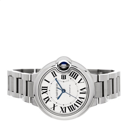 Cartier Stainless Steel 33mm Ballon Bleu De Cartier Automatic Watch 2 of 5