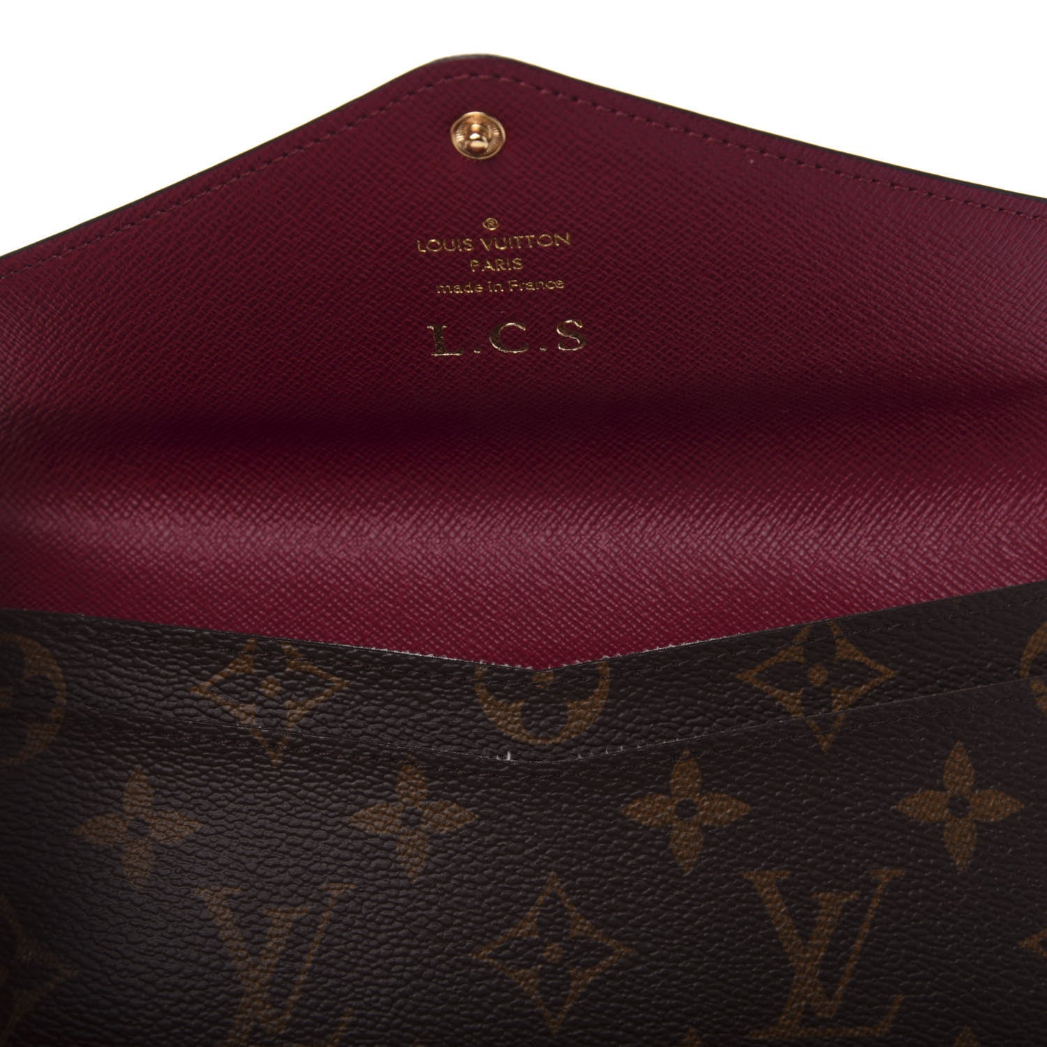 Louis Vuitton Monogram Josephine Wallet Fuchsia 11 of 12