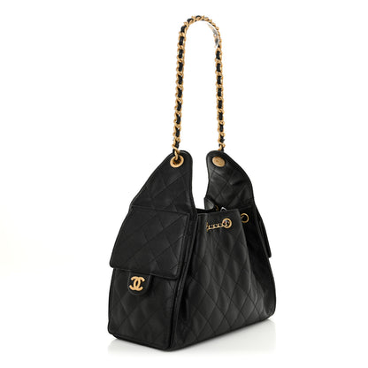 Chanel Caviar Quilted Small Chanel 25 Handbag Black 3 of 11