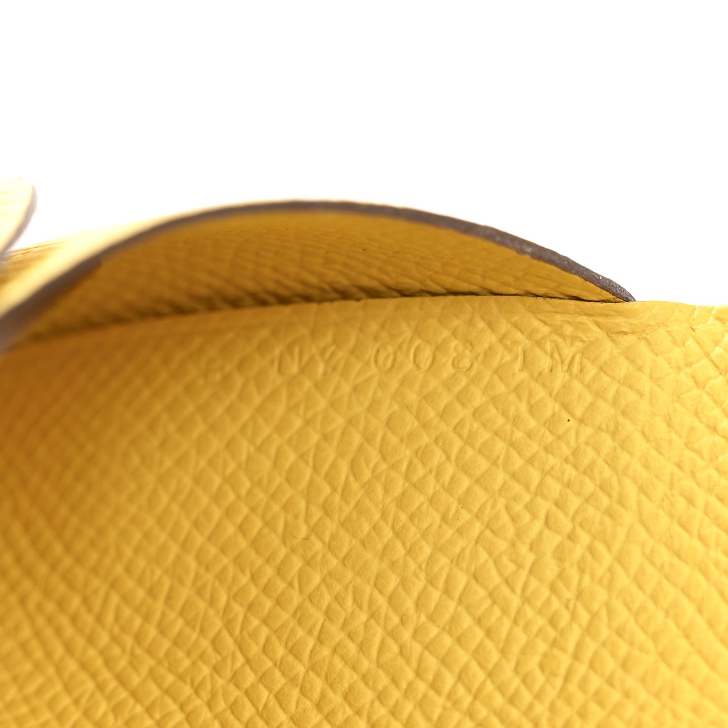 Epsom Calvi Duo Card Case Jaune De Naples