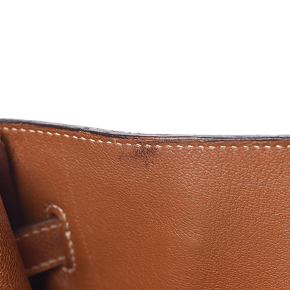Hermes Courchevel Birkin 35 Gold 27 of 44