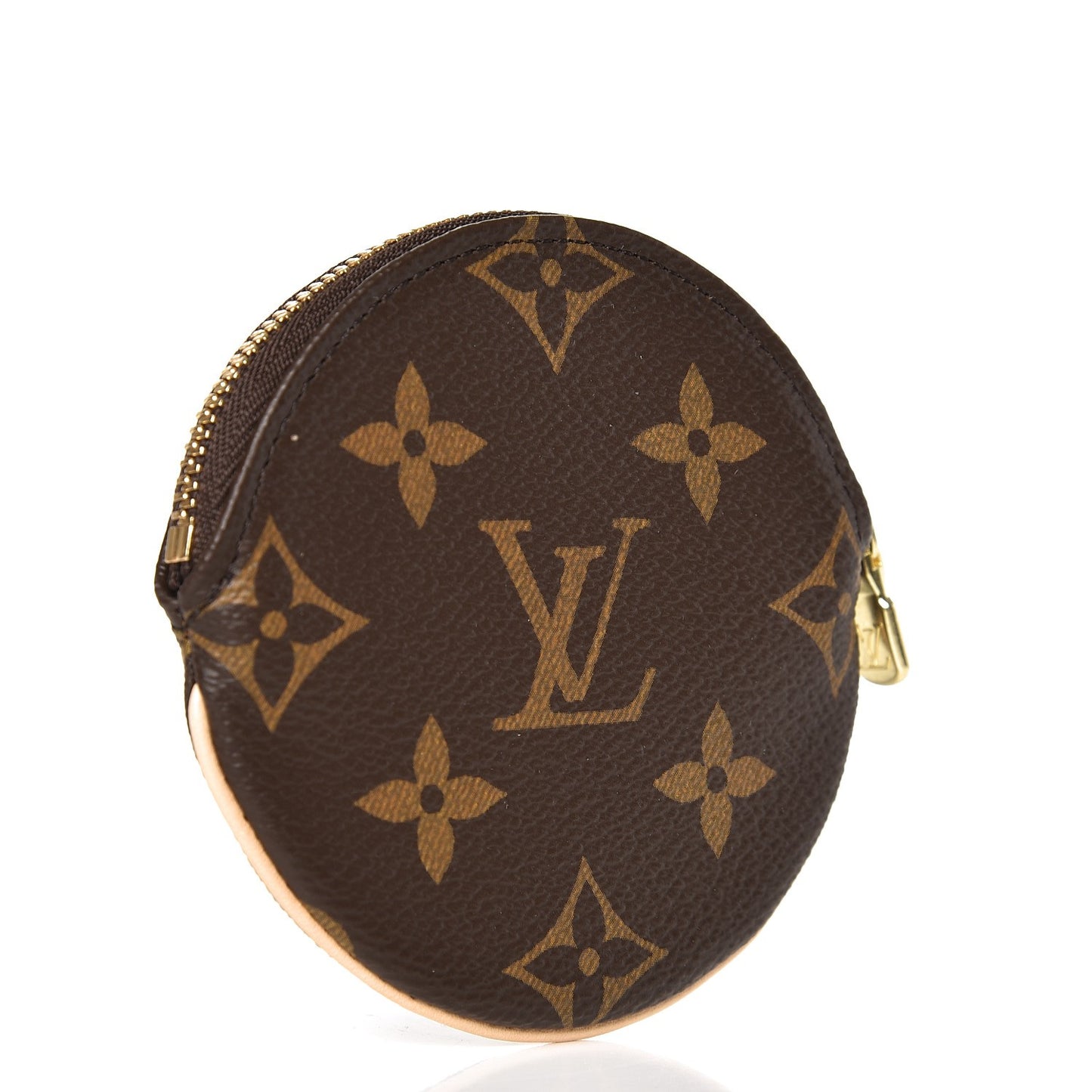 Monogram Round Coin Purse