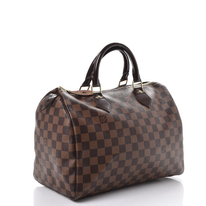 Louis Vuitton Damier Ebene Speedy 30 3 of 11