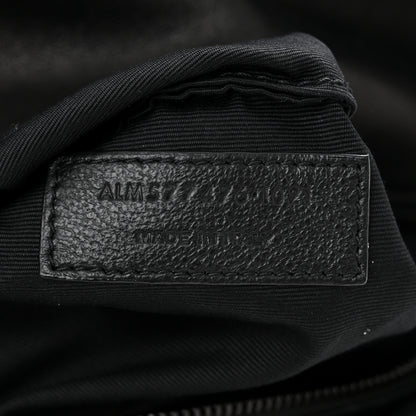 Saint Laurent Lambskin Quilted Monogram Monochrome Small Loulou Puffer Chain Satchel Black 7 of 11