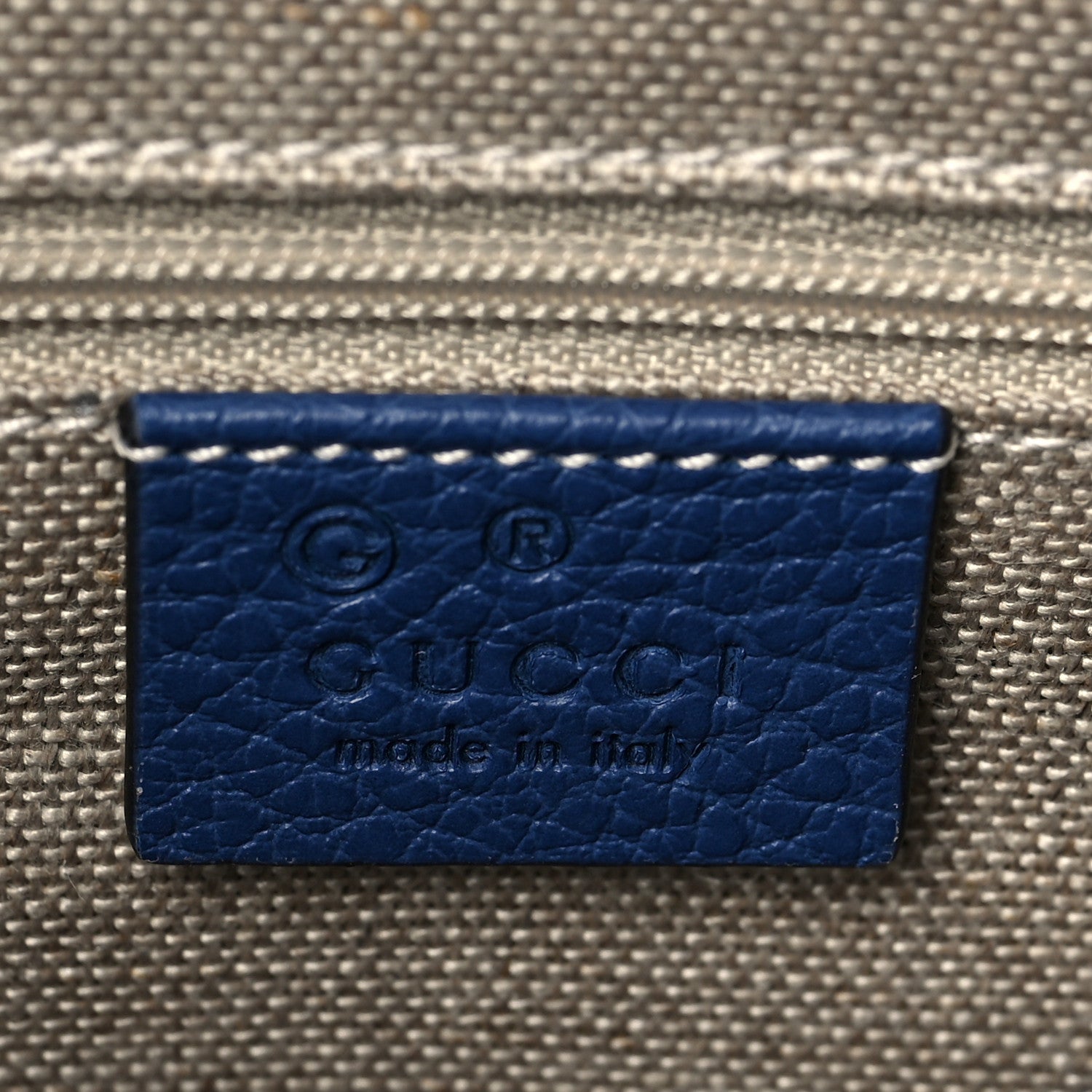 Gucci Dollar Calfskin Interlocking G Top Handle Shoulder Bag Caspian 6 of 8