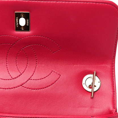 Chanel Lambskin Quilted Small Trendy CC Flap Dual Handle Bag Pink 11 of 13