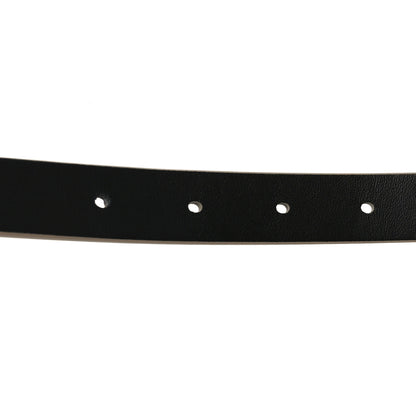 Christian Dior Calfskin 30 Montaigne Reversible Belt 70 28 Black Hazelnut 3 of 5
