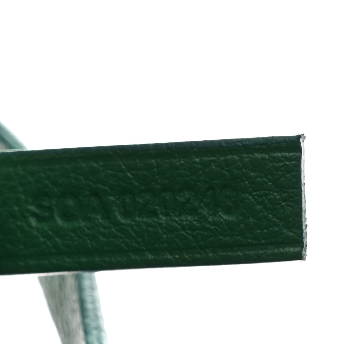 Goyardine Reversible Mini Anjou Green