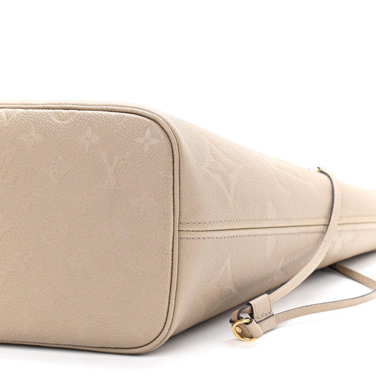 Louis Vuitton Empreinte Monogram Giant Neverfull MM Tourterelle 10 of 10