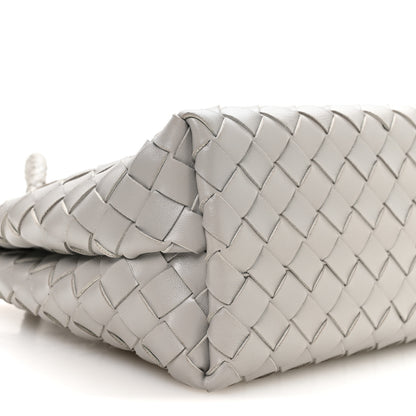 Bottega Veneta Nappa Intrecciato Small Andiamo Shoulder Bag Sterling 8 of 9