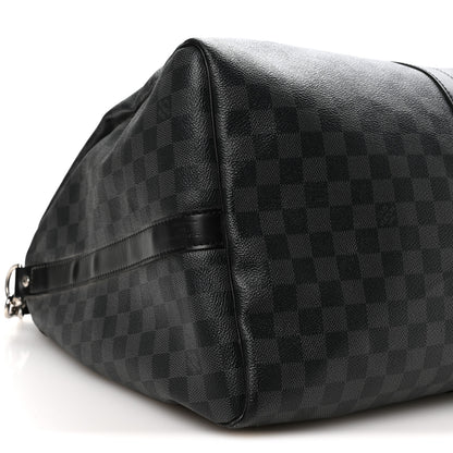 Louis Vuitton Damier Graphite Keepall Bandouliere 55 8 of 9