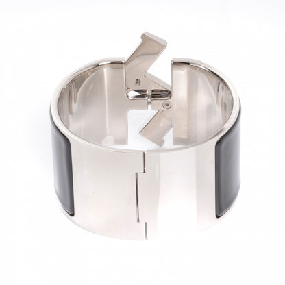 Hermes Enamel Extra Wide Clic Clac H Bracelet PM Black 6 of 8