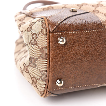 Gucci Monogram Calfskin Large Bardot Shoulder Bag Brown 5 of 20