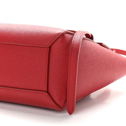 Celine Grained Calfskin Nano Belt Bag Coquelicot 8 of 8
