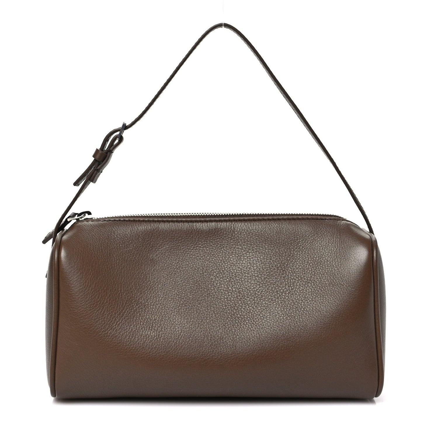 Grained Calfskin 90's Bag Tawny Brown