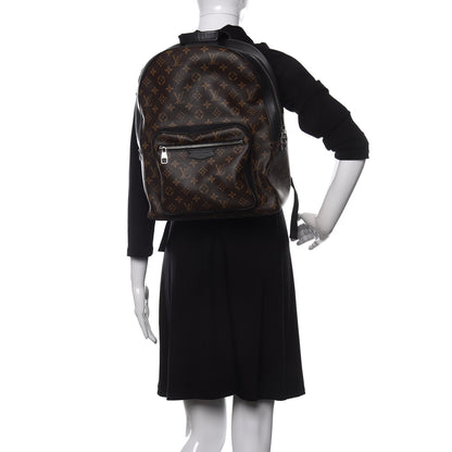 Louis Vuitton Monogram Macassar Josh Backpack 3 of 9
