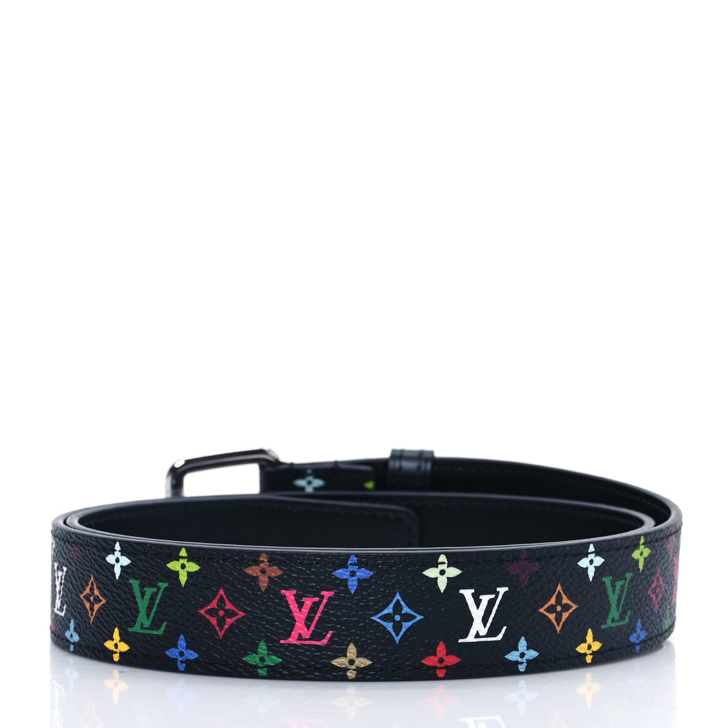 LV X TM Monogram Multicolor 30mm Belt 85 34 Black