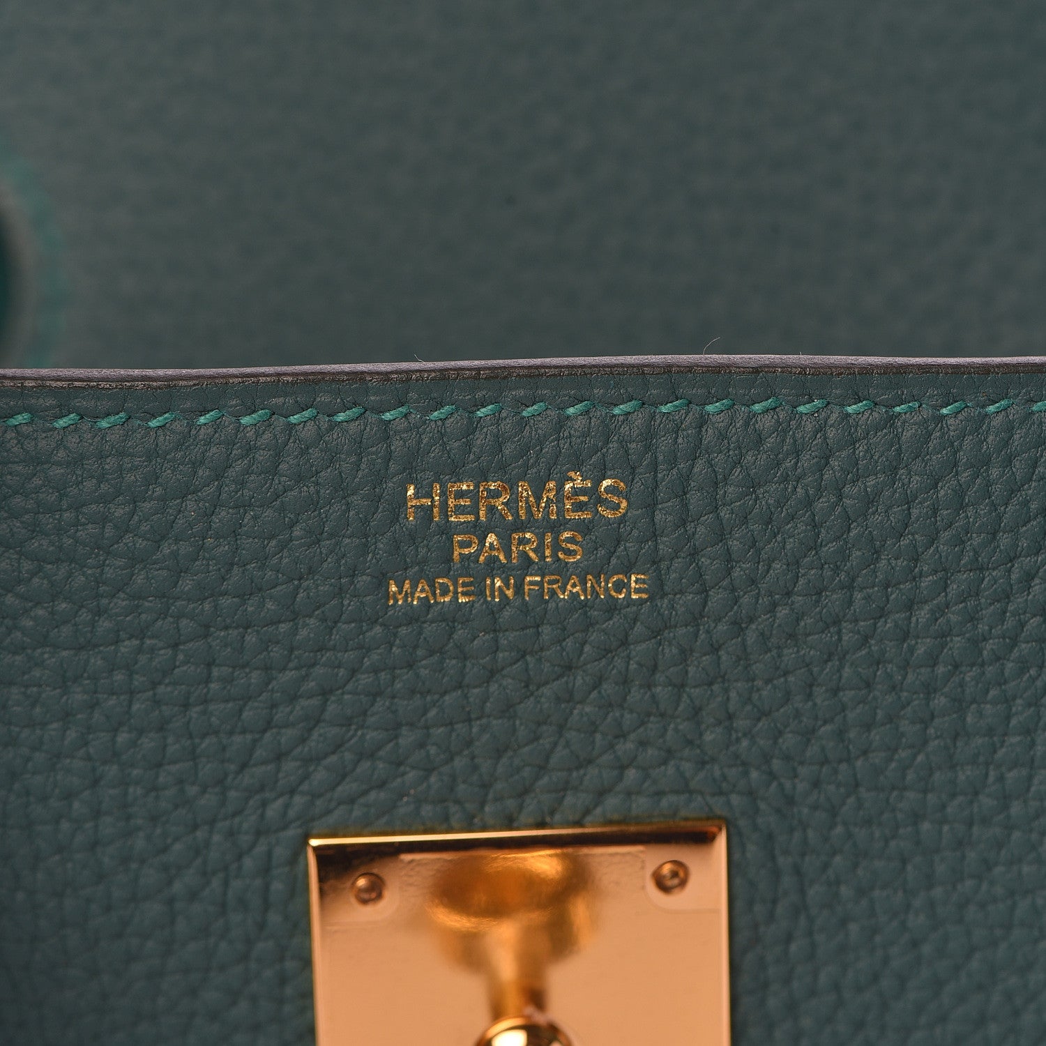 Hermes Togo Birkin 35 Malachite 8 of 33