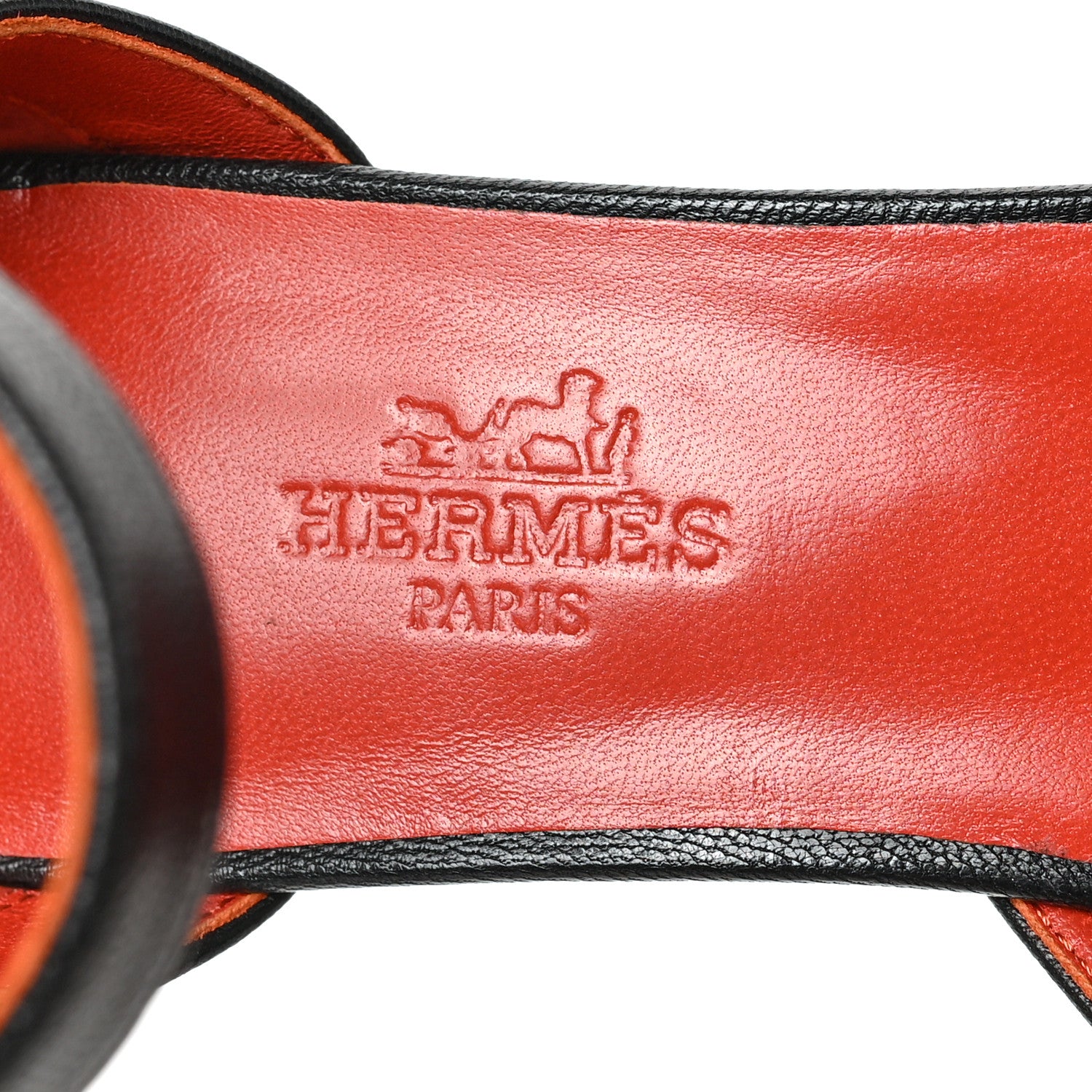 Hermes Goatskin Baby 55 Pumps 36 Black 7 of 8