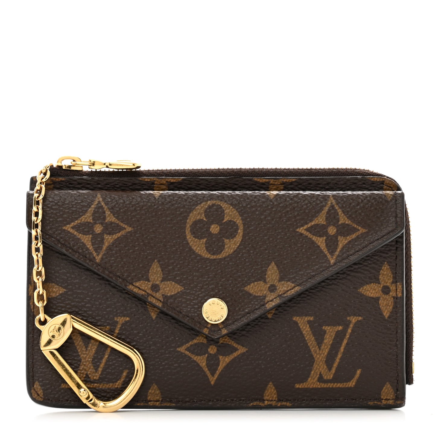 Monogram Recto Verso Card Holder Black