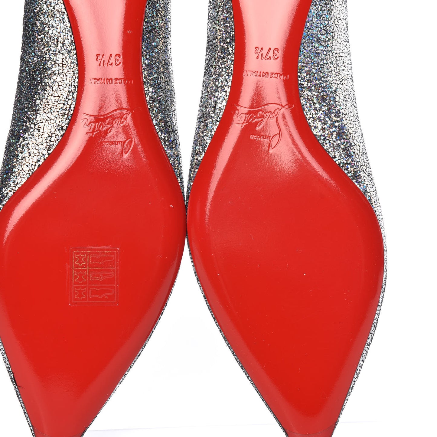 Nappa Mica Ballalla Flats 37.5 Silver