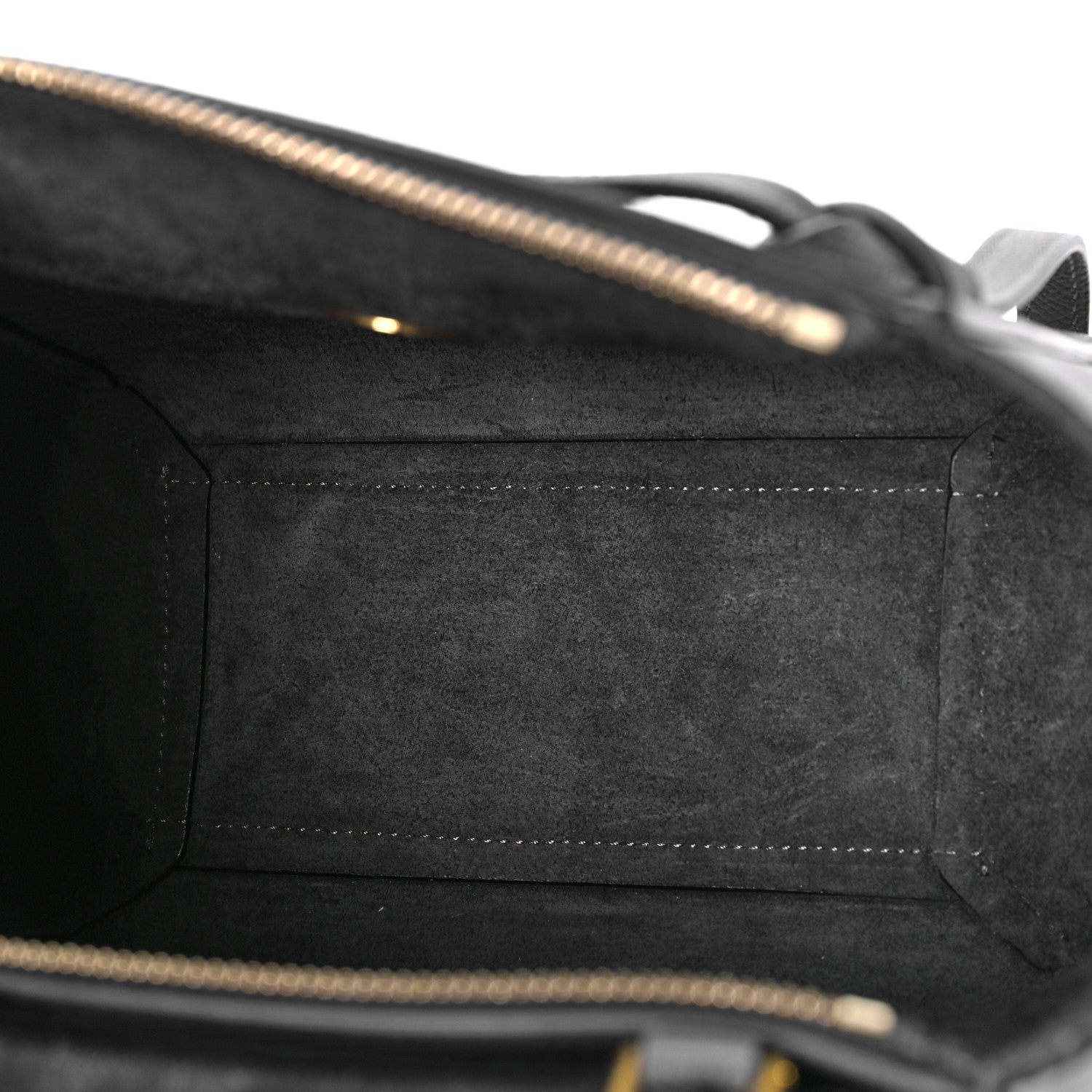Celine Grained Calfskin Nano Belt Bag Grey 4 of 9