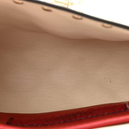 Valentino Garavani Lambskin Rockstud Spike Belt Bag 85 Ivory 5 of 14
