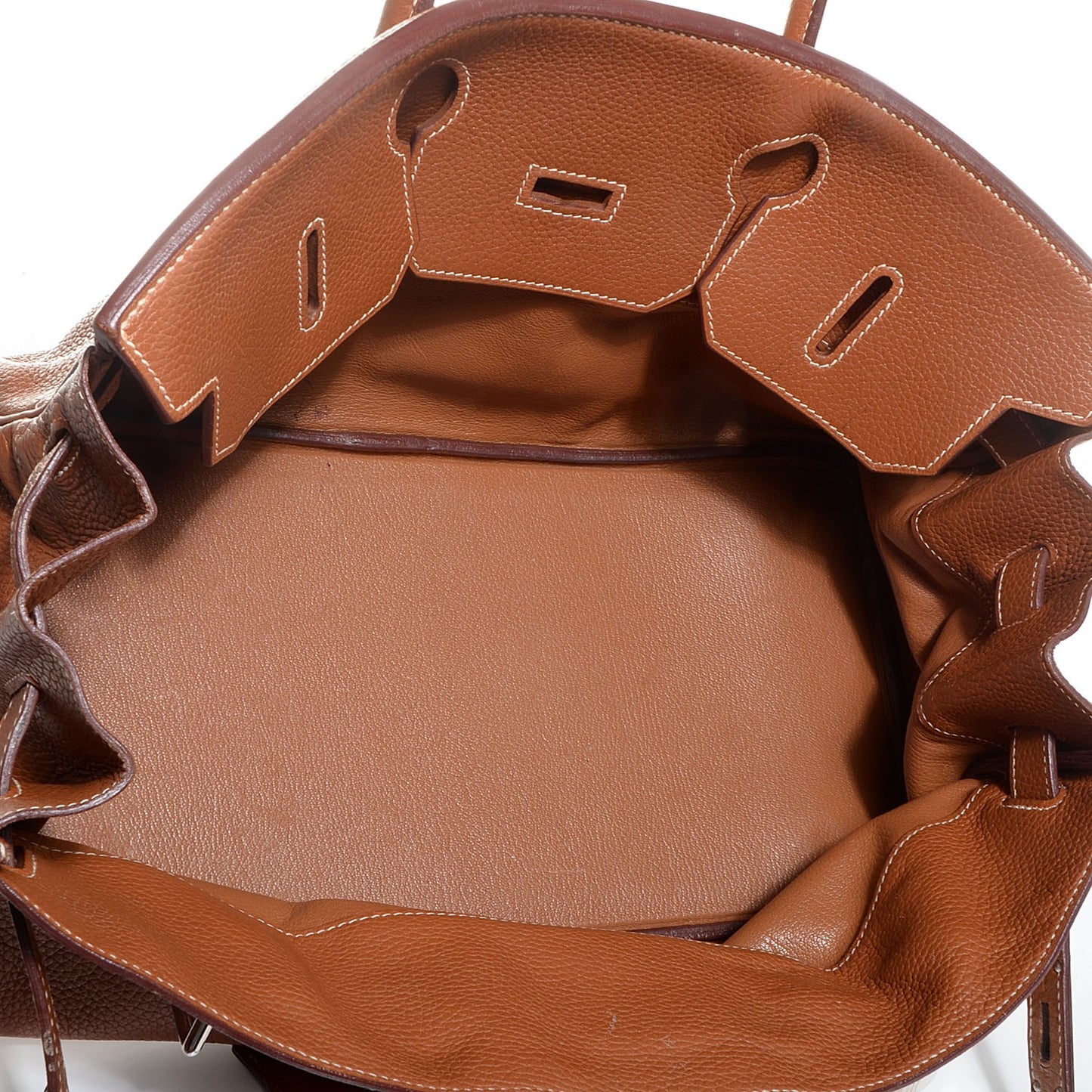 Taurillon Clemence JPG Birkin 42 Gold