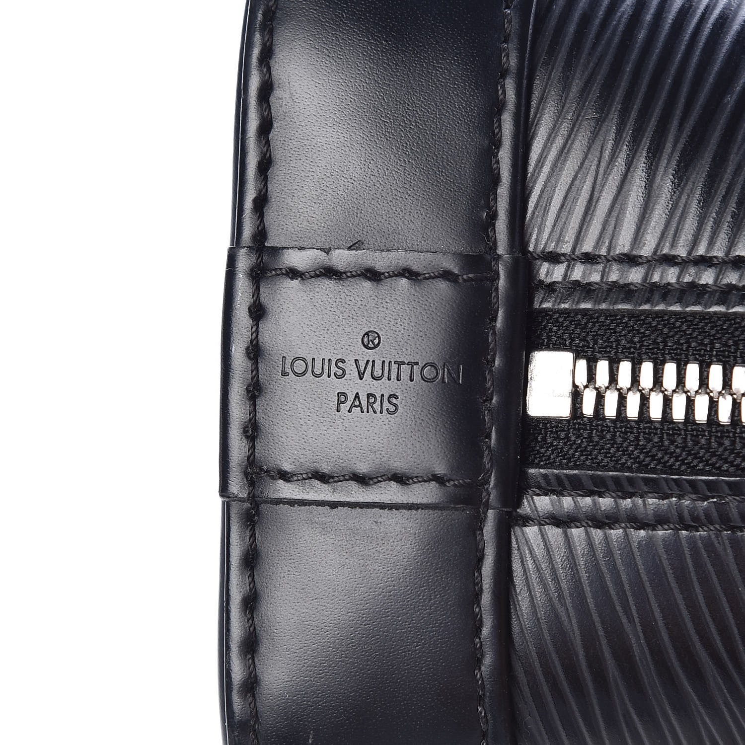 Louis Vuitton Epi Alma BB Black 6 of 9