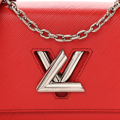 Louis Vuitton Epi Twist Shoulder Bag MM Coquelicot 10 of 14