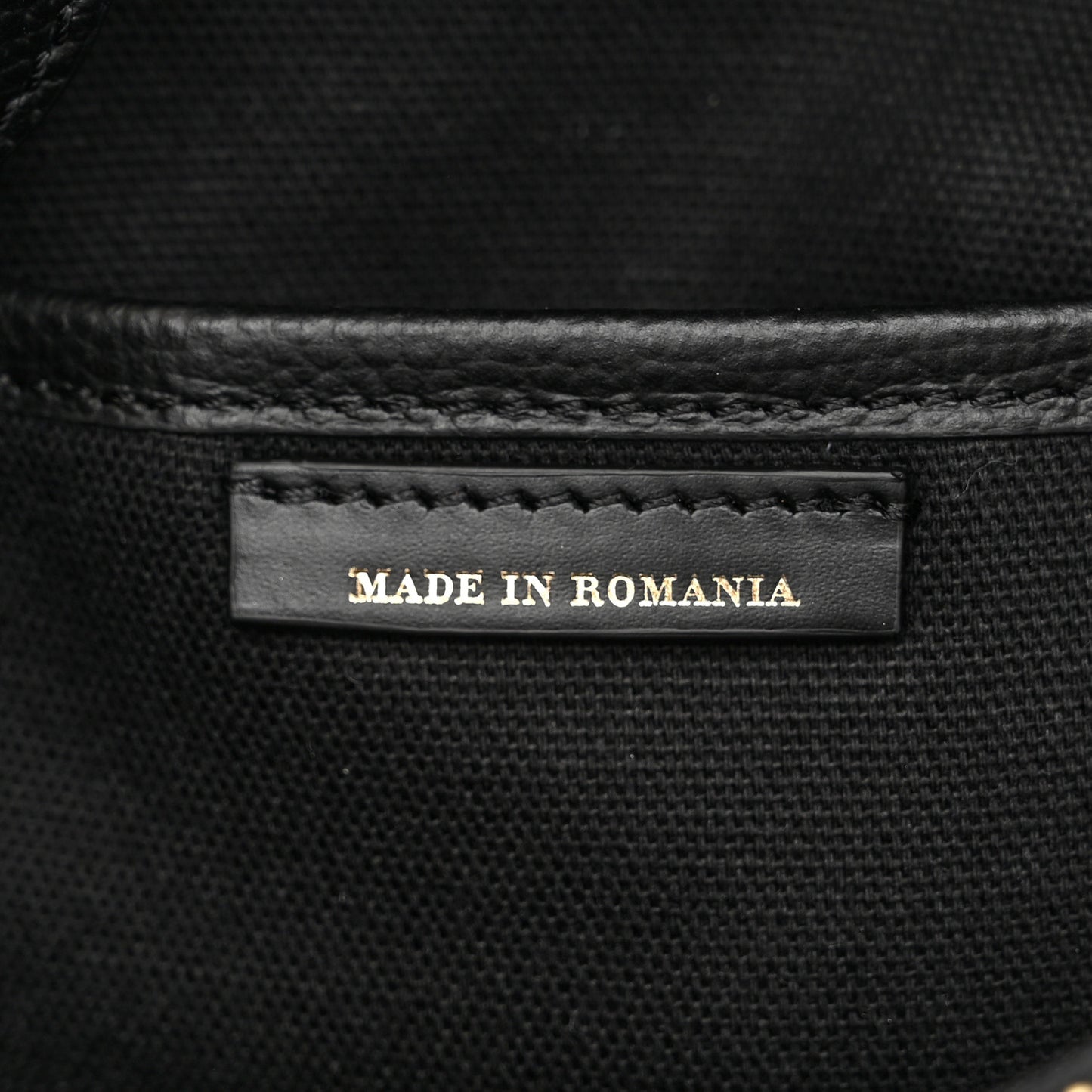 Derby Calfskin House Check Medium Banner Tote Black