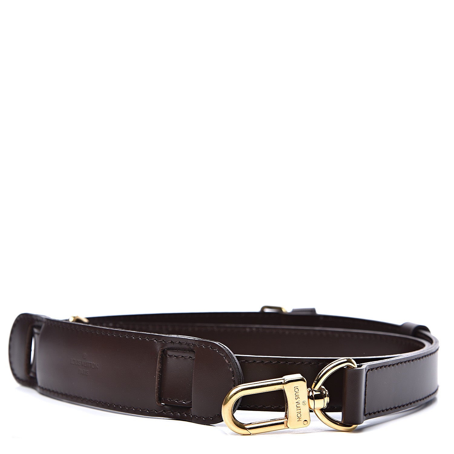 Louis Vuitton Calfskin Keepall Bandouliere Adjustable Shoulder Strap Brown 1 of 4