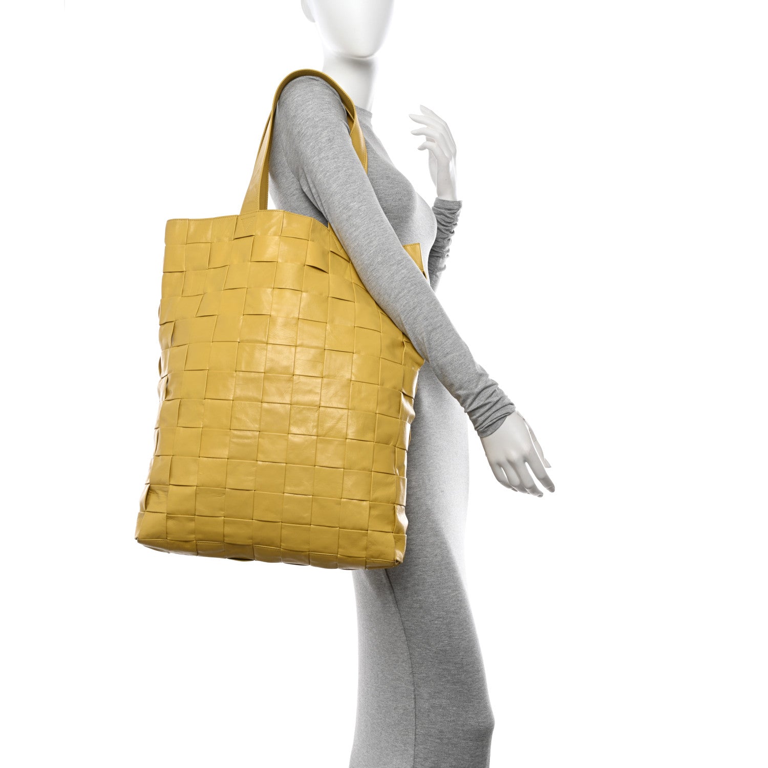 Bottega Veneta Calfskin Maxi Intrecciato Cassette Tote Mirabelle 2 of 14