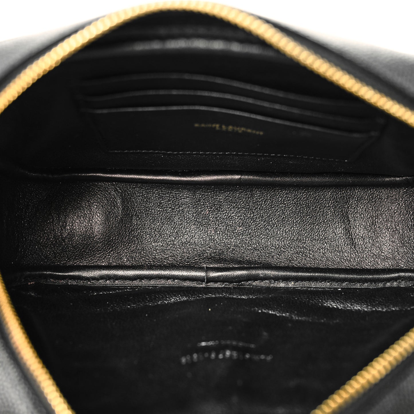 Grain De Poudre Matelasse Monogram Mini Lou Camera Bag Black