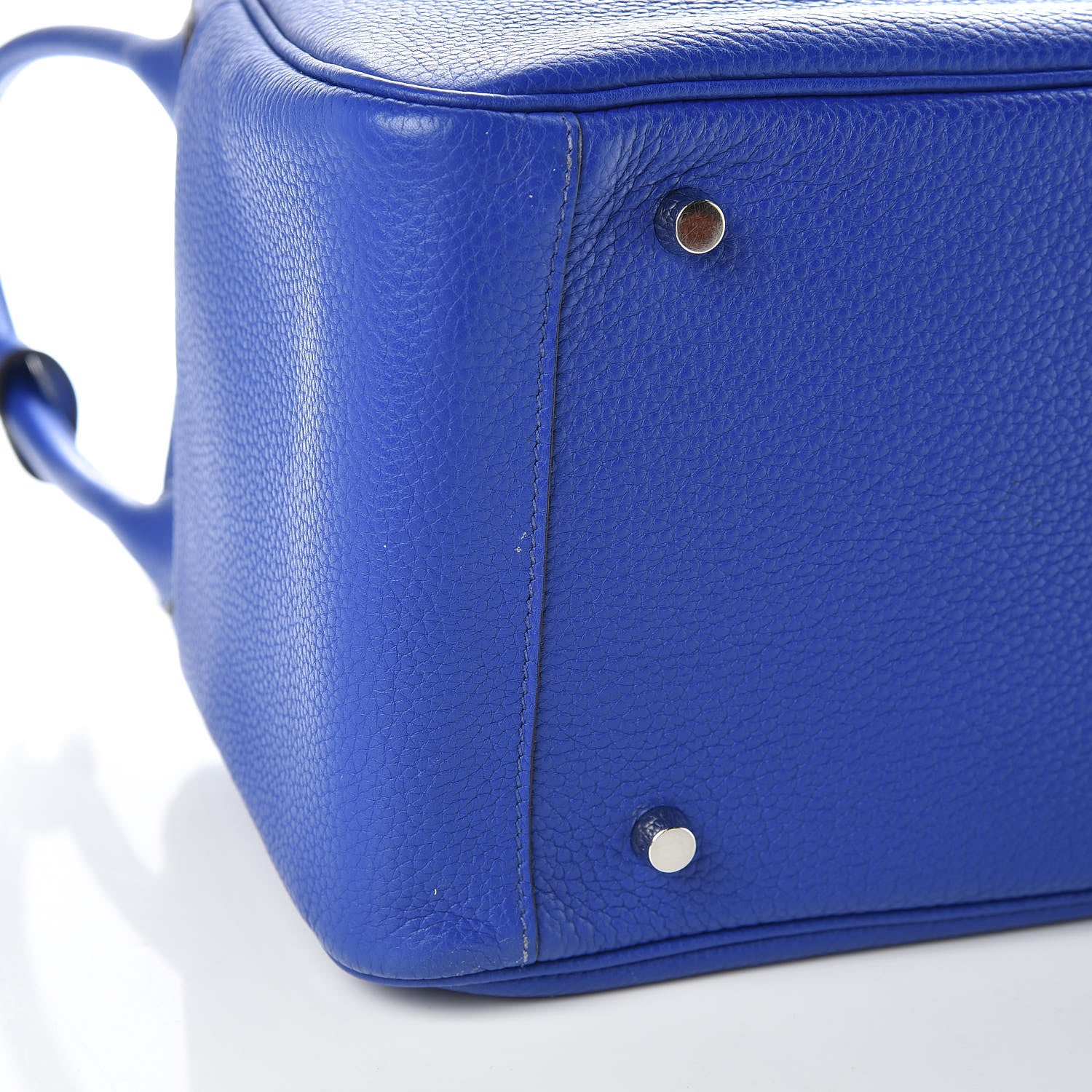 Hermes Taurillon Clemence Lindy 34 Bleu Electrique 10 of 14