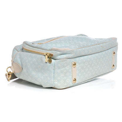 Louis Vuitton Mini Lin Sac a Langer Diaper Bag Blue 4 of 11