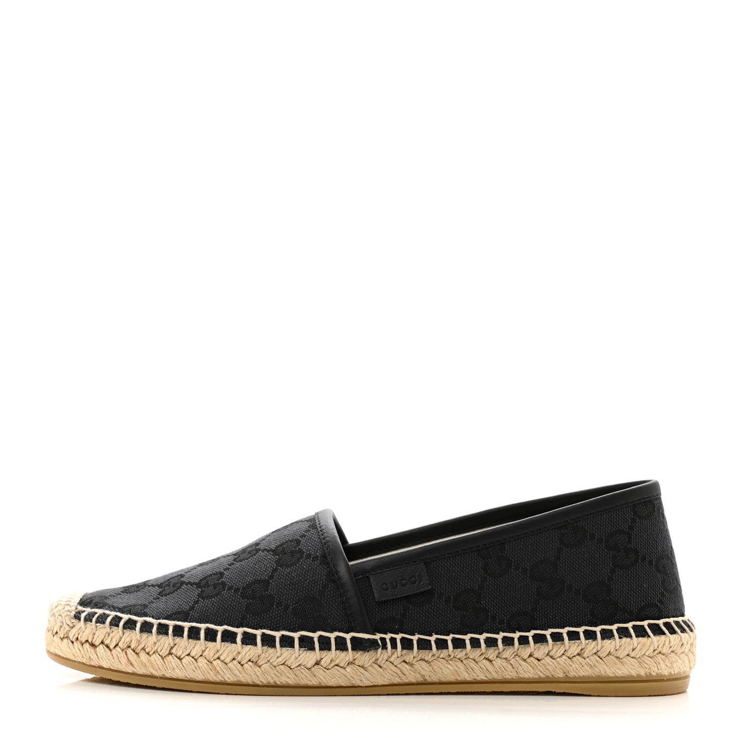 Monogram Espadrilles 36 36.5 Black