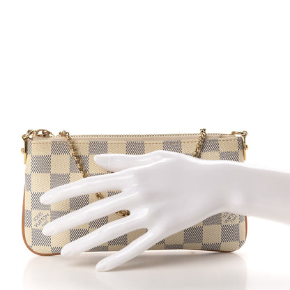 Louis Vuitton Damier Azur Pochette Milla MM 2 of 10