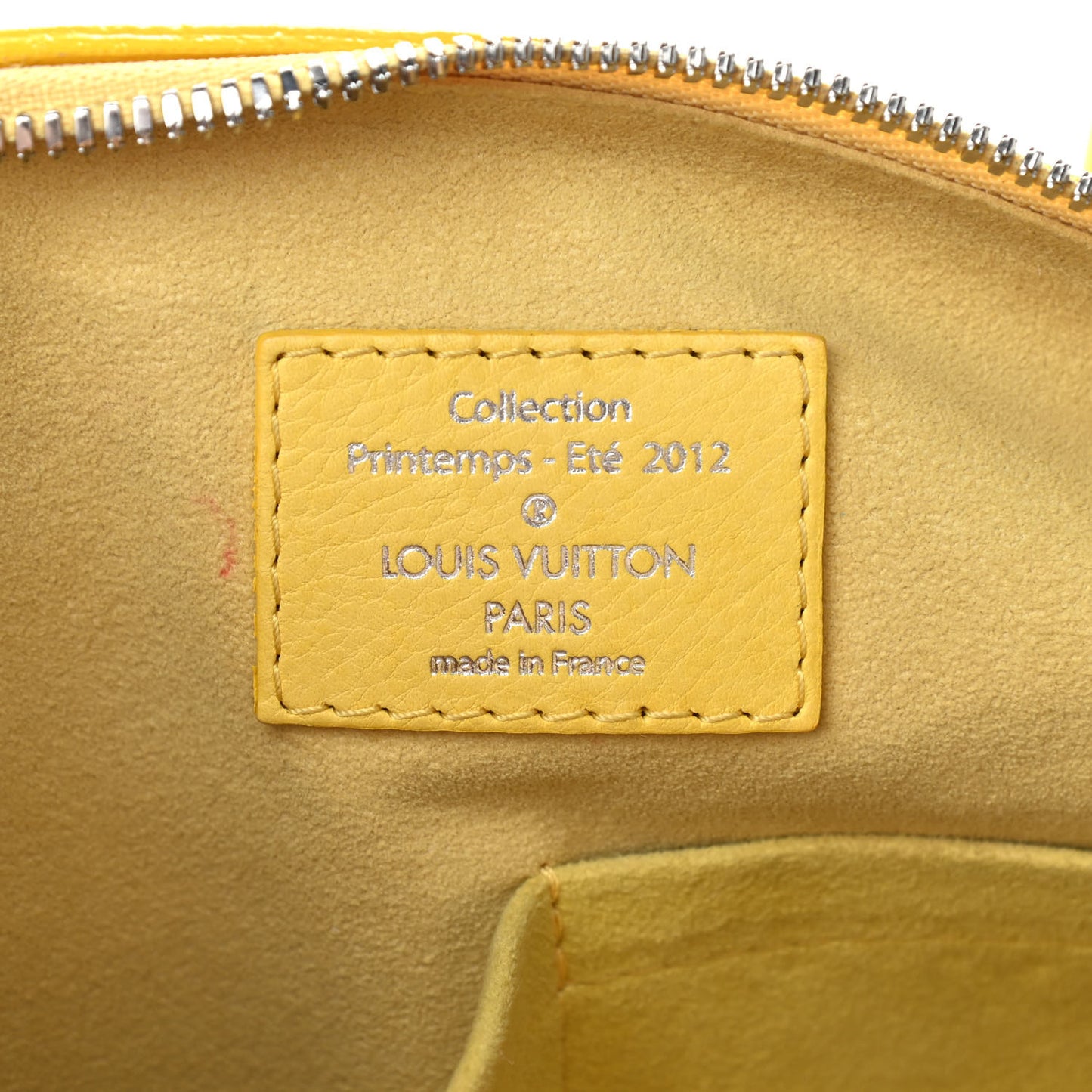 Monogram Denim Speedy Round Yellow