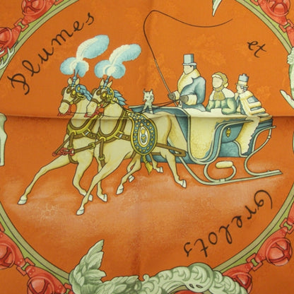 Hermes Silk Plumes Et Grelots Scarf 90 7 of 9