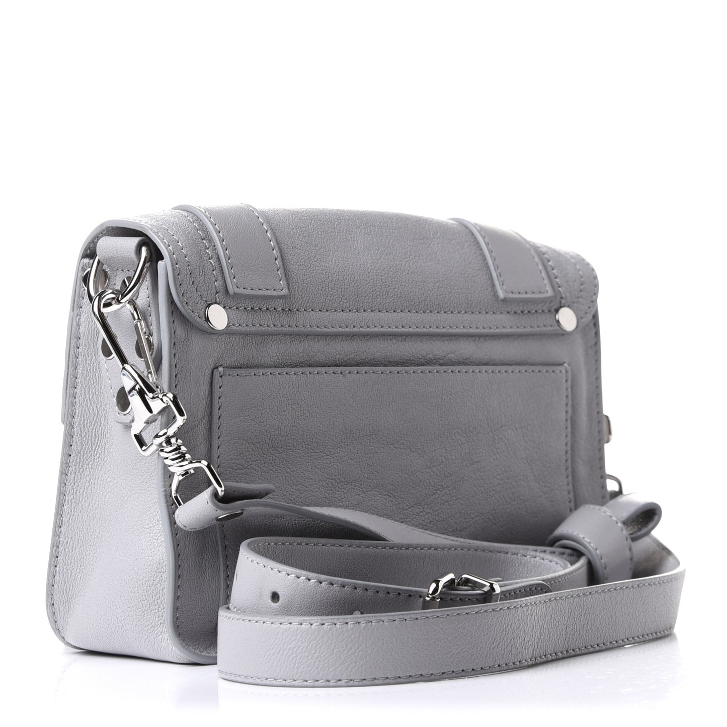 Lambskin PS1 Mini Crossbody Dove Grey