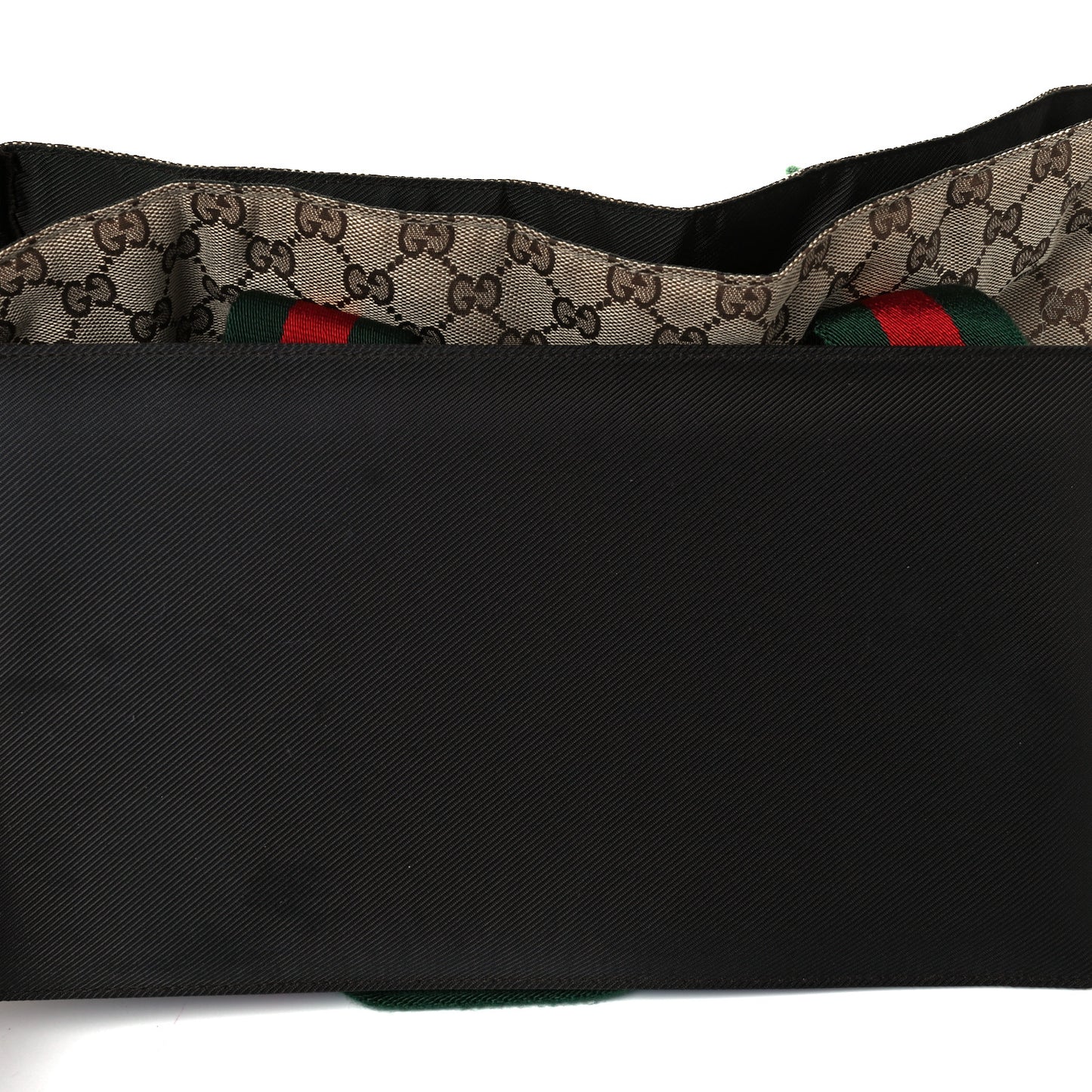 Monogram Web Dog Carrier Dark Brown